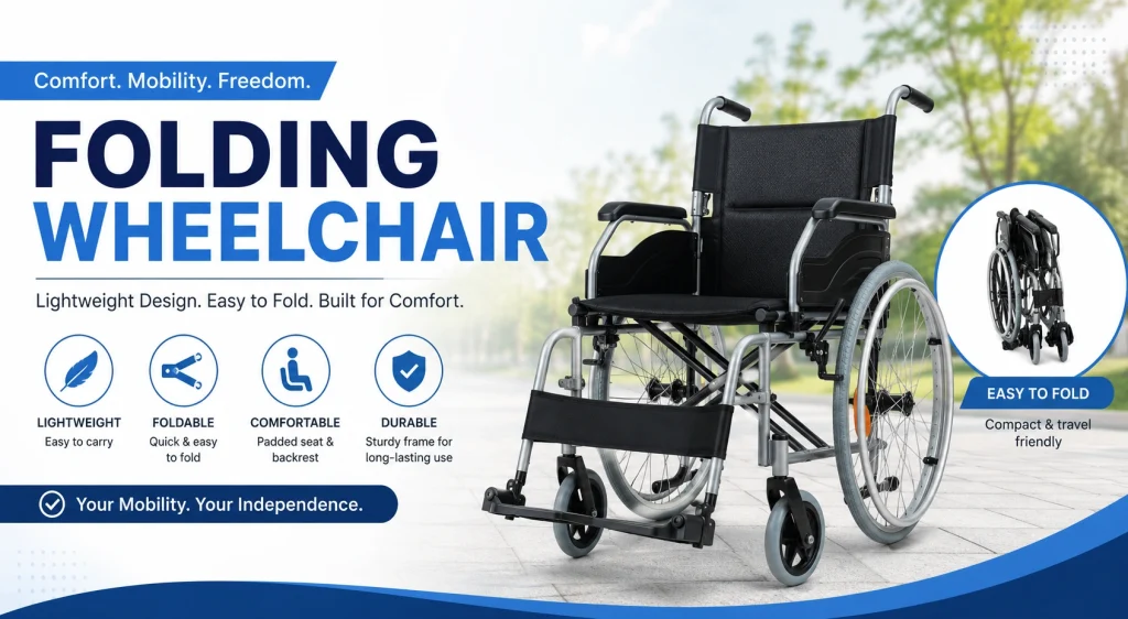 folding wheelchair price in bangladesh