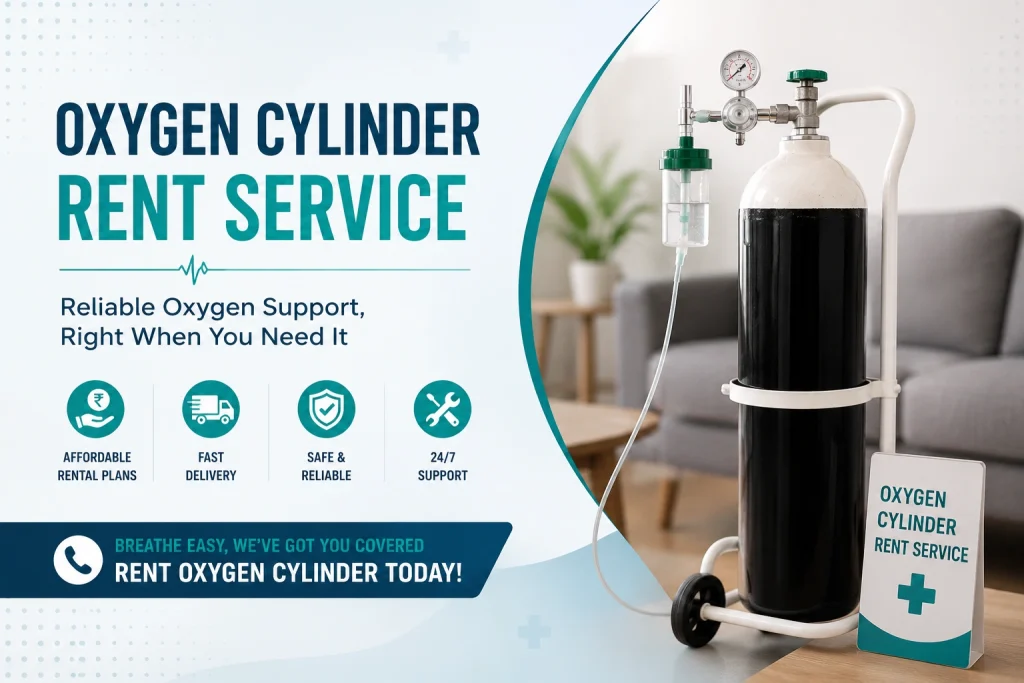 oxygen cylinder rent in dhaka