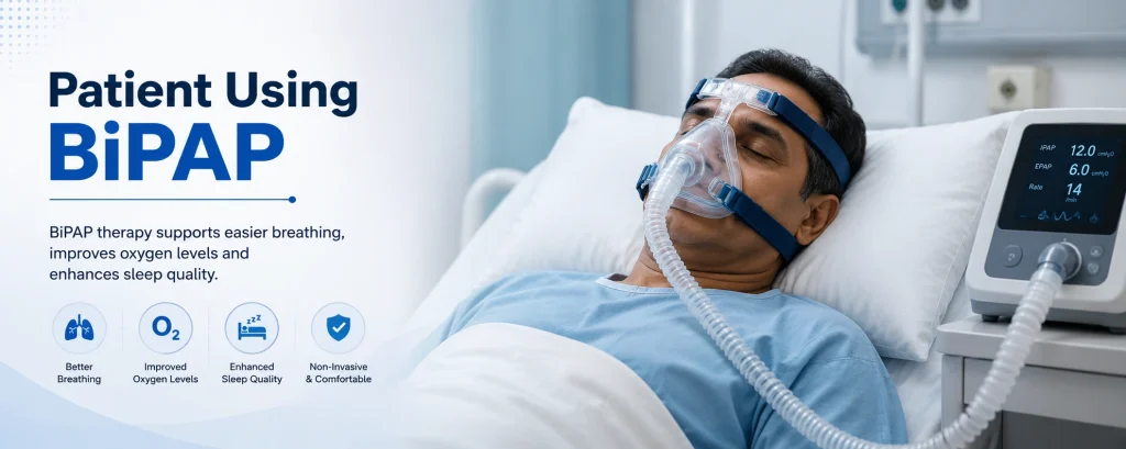 patient useing bipap

