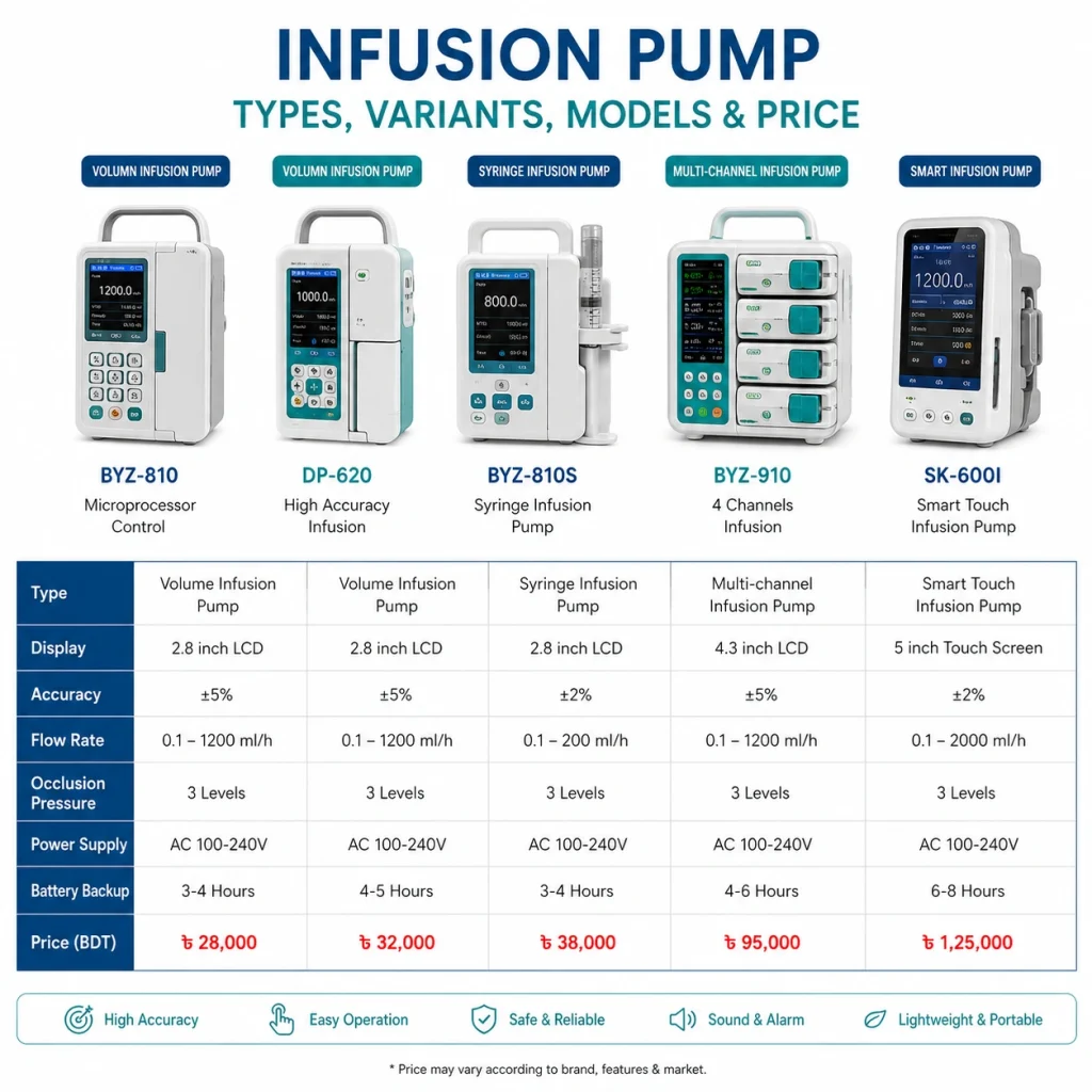 Infusion Pump Price in Bangladesh