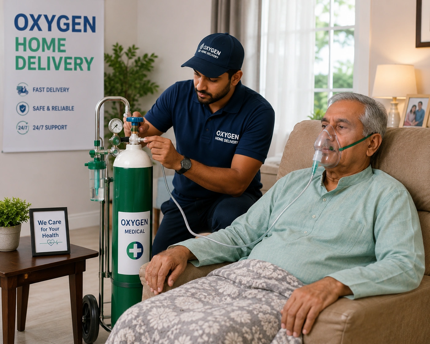 oxygen cylinder rent