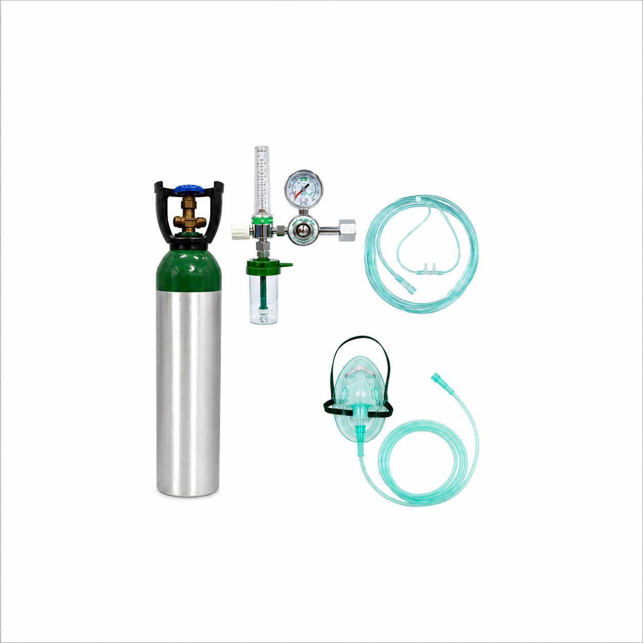mini traveling oxygen cylinder