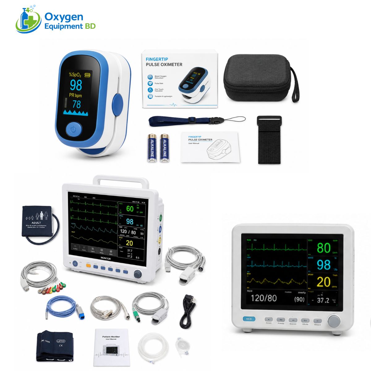 patient monitor with pulse oximeter